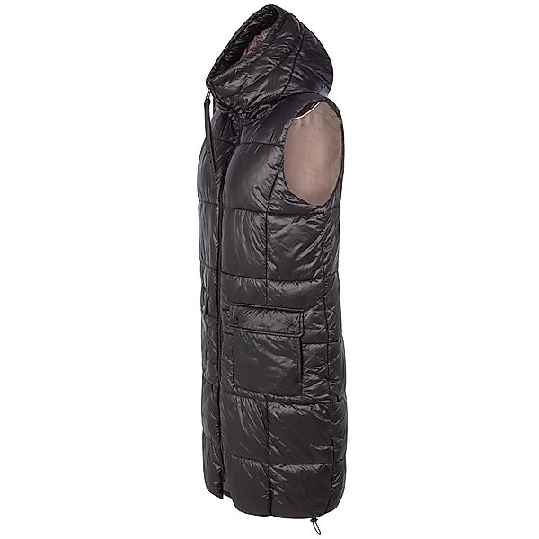 SUBLEVEL Steppweste Damen mit Kapuze Waistcoat günstig online kaufen