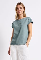 STREET ONE T-Shirt aus reiner Baumwolle günstig online kaufen