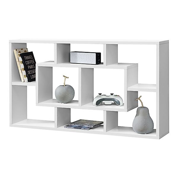 en.casa Wandregal, Saputit Bücherregal 85x16x48cm mit günstig online kaufen