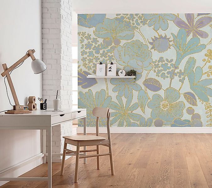 Komar Vliestapete »Digitaldruck Vlies - Wall Roses - Größe 300 x 250 cm«, b günstig online kaufen