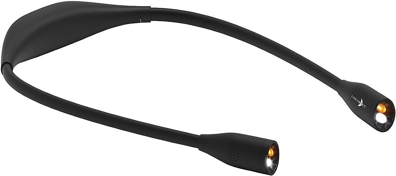 Lunartec LED Leselampe LED-Leseleuchte zum Umhängen Leselampe 6 Std Akku di günstig online kaufen