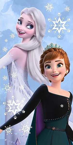 Disney Frozen Badetücher Disney Frozen Eiskönigin Anna Elsa weiches Badetuc günstig online kaufen