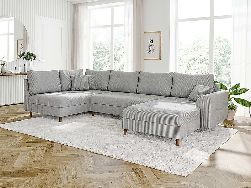 S-Style Möbel Wohnlandschaft Zara mit Braun günstig online kaufen