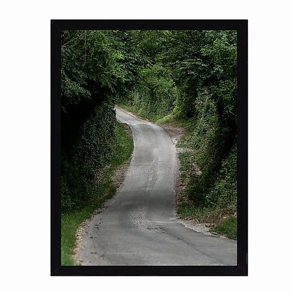 Wandbild Green Road 30x40cm, 30 x 40 cm günstig online kaufen