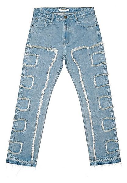 2Y Studios Bequeme Jeans 2Y Studios Kosa Destroyed Straight Jeans günstig online kaufen