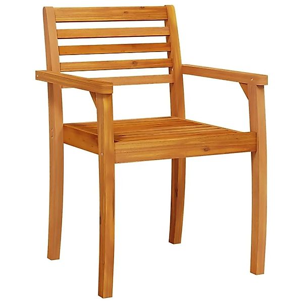vidaXL Gartenstühle 2 Stk 59x55x85 cm Massivholz Akazie 4004912 günstig online kaufen