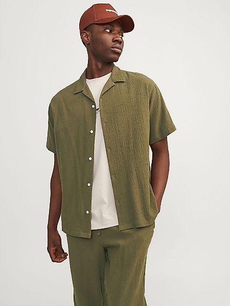 Jack & Jones Kurzarmhemd JORLUKE CRINKLE günstig online kaufen