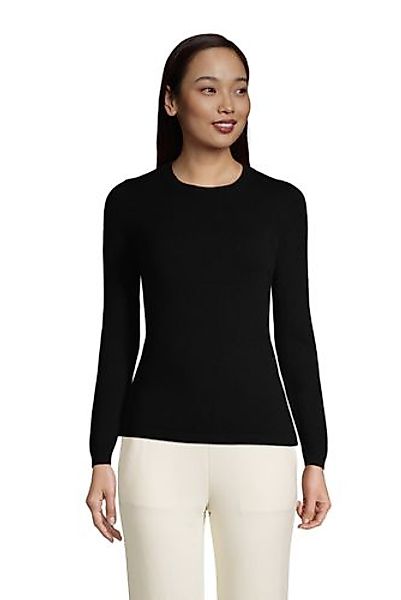 Kaschmir-Pullover mit rundem Ausschnitt in Petite-Größe, Damen, Größe: L Pe günstig online kaufen