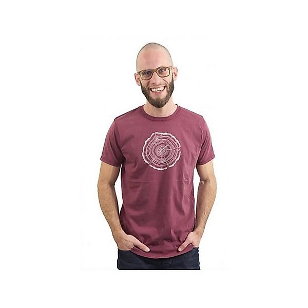 Life-Tree Rundhalsshirt Casual ’für Herren in rot’ (1-tlg., keine Angabe) günstig online kaufen