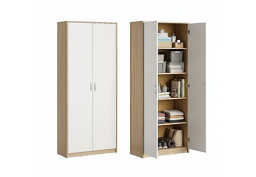 Home Collective Mehrzweckschrank Schrank Aktenschrank Hochschrank Mehrzweck günstig online kaufen