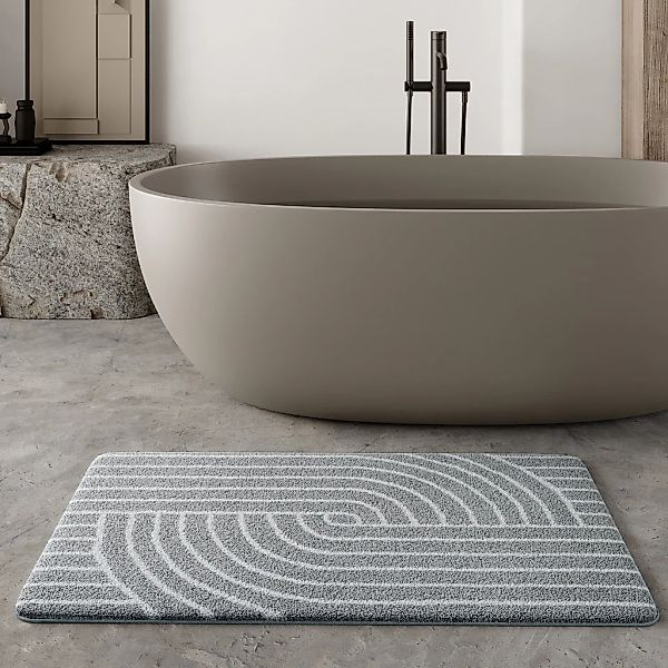 Wecon home Basics Badematte "Hilda" Höhe 15 mm waschbar, rutschfest, strapa günstig online kaufen