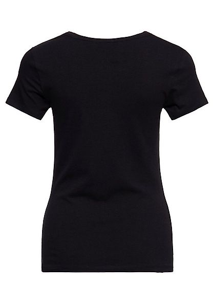 QueenKerosin Print-Shirt Fast & Curvy (1-tlg) mit Retro-Comic-Artwork günstig online kaufen