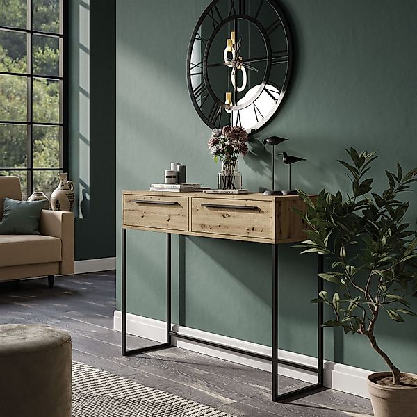 ALLHOUSE24 Konsolentisch ARTISAN EICHE 100 mit günstig online kaufen
