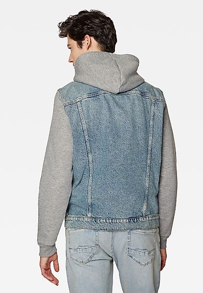 Mavi Jeansjacke "JERRY", ohne Kapuze, Jeansjacke mit Jerseyärmeln günstig online kaufen