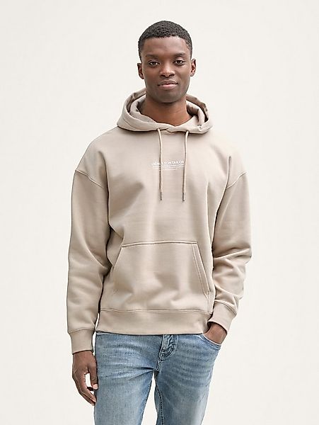 TOM TAILOR Denim Sweatshirt Strick & Sweatshirts Relaxed Hoodie Sweatshirt günstig online kaufen
