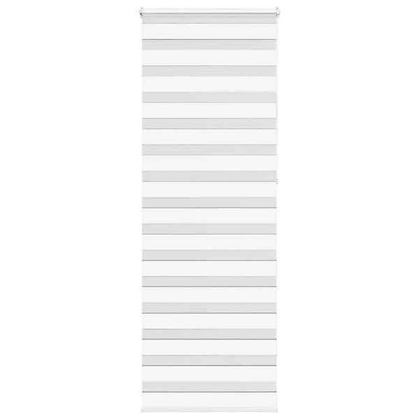 vidaXL Doppelrollo Weiß 80x230 cm Stoffbreite 75,9 cm Polyester 4014803 günstig online kaufen