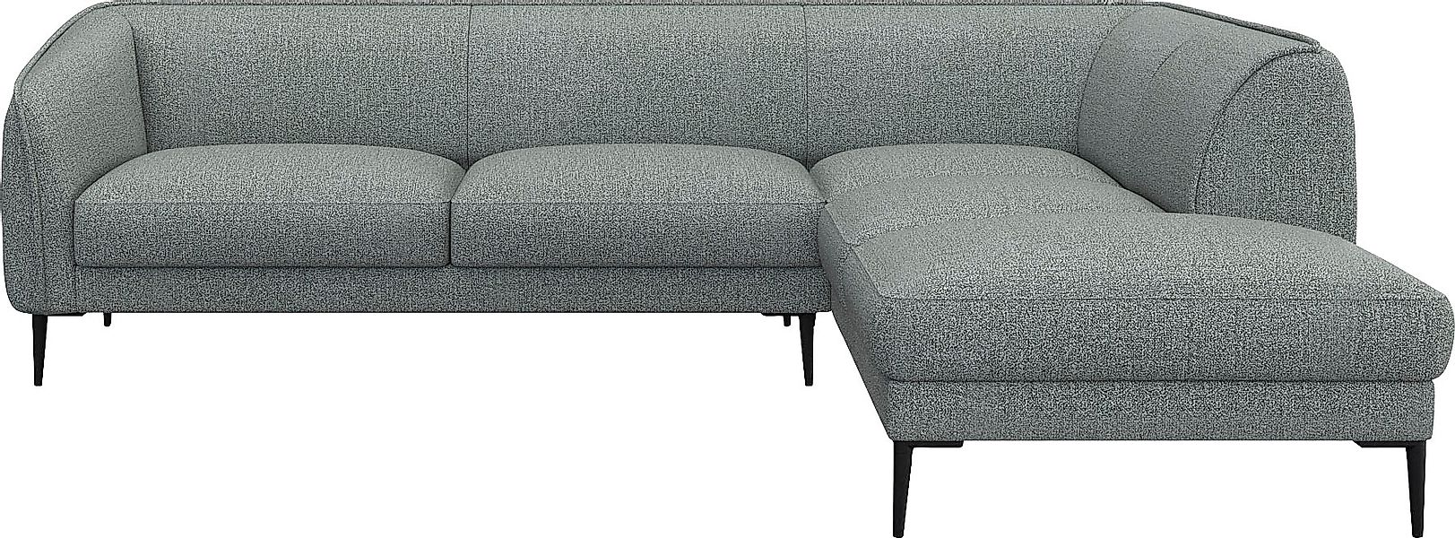 FLEXLUX Ecksofa »Belle Designsofa, L-Form, B/T 268/209 cm«, Skandinavisches günstig online kaufen