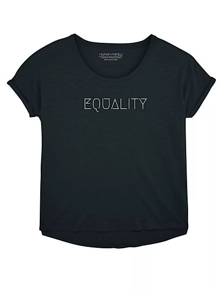 Oversize Damen T-shirt - Relaxing "Equality" günstig online kaufen