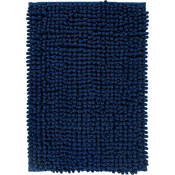 Lalee Badteppich Fluffy Blau 50 cm x 90 cm günstig online kaufen