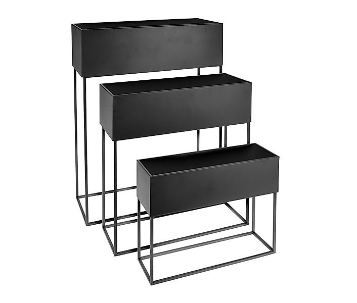 Spetebo Blumenständer 3er Set Metall Blumenständer günstig online kaufen