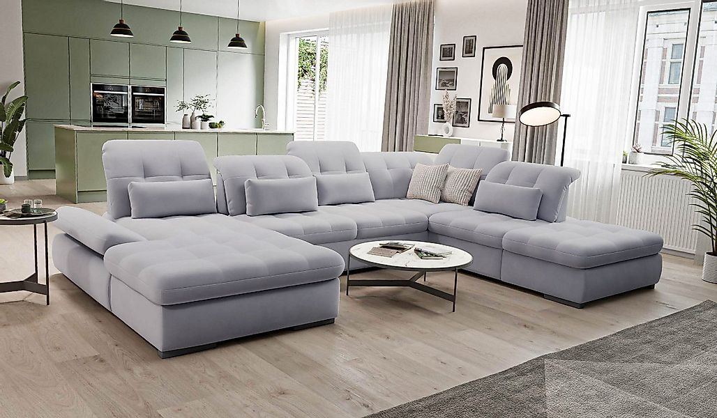 Hygger Möbelhaus Wohnlandschaft Oregon XXL U-Form günstig online kaufen