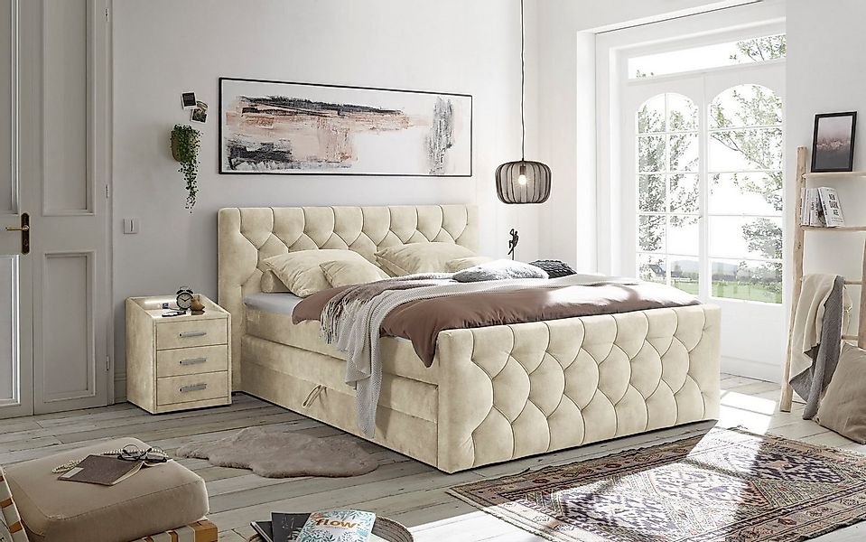 ED EXCITING DESIGN Boxspringbett "Cashfield", OTTOs Choice! Topseller inkl. günstig online kaufen