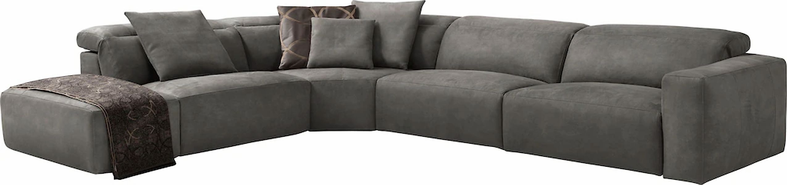 Egoitaliano Ecksofa "Beverly, extravangantes Designsofa mit erstklassigem S günstig online kaufen