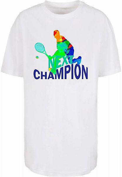 Merchcode T-Shirt "Merchcode Damen Ladies Next Champion Boyfriend Tee" günstig online kaufen