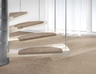 Dekowe Stufenmatte "Mara S2" halbrund 5 mm Höhe 100% Sisal, große Farbauswa günstig online kaufen