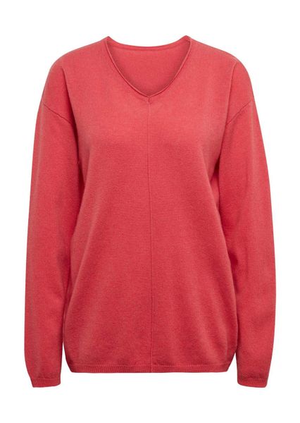 GOLDNER Strickpullover Basicpullover mit V-Ausschnitt Strickpullover günstig online kaufen