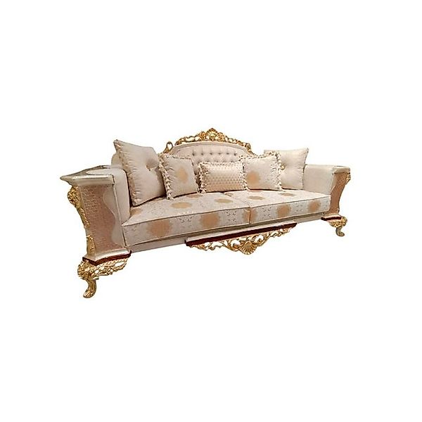 Xlmoebel Sofa Dreisitzer Wohnlandschaft 3er Sofa Textil Chesterfield Gewebe günstig online kaufen