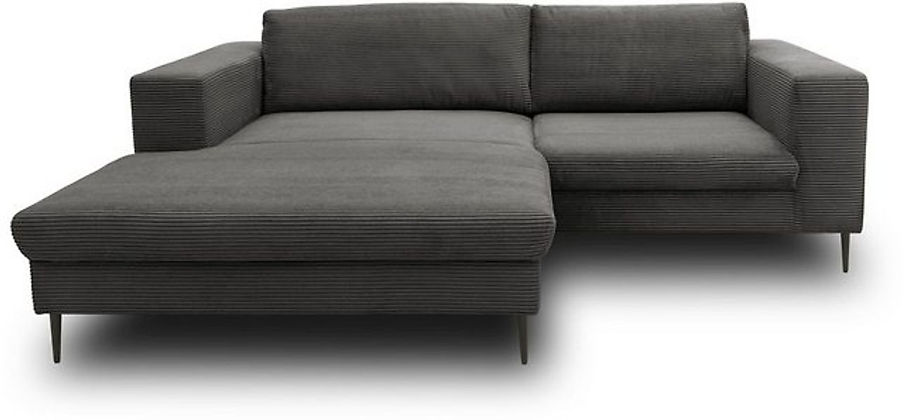 DOMO collection Ecksofa "Modica kompakt und elegant, Breite 244, L-Form", m günstig online kaufen