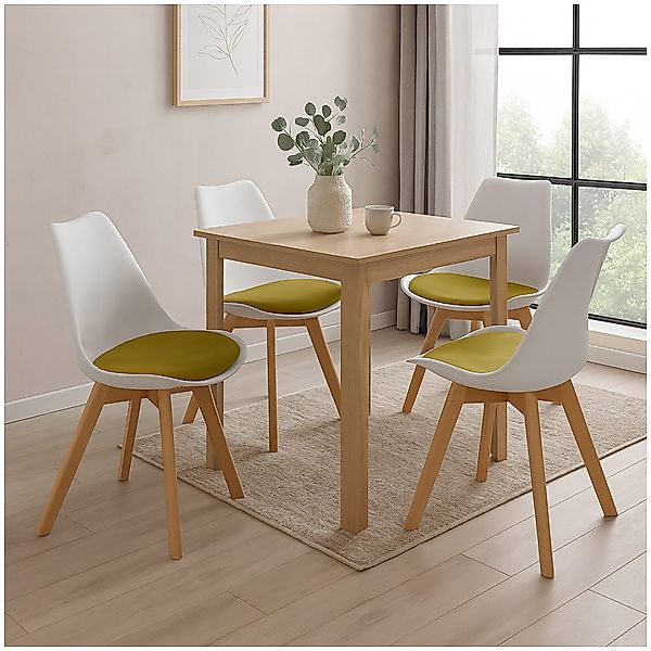 HTI-Living 4-Fußstuhl 4er Set Stühle Atlanta günstig online kaufen