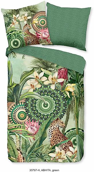 hip Wendebettwäsche »Abhita«, Mako-Satin, 135x200, Reißverschluss, Wendeopt günstig online kaufen
