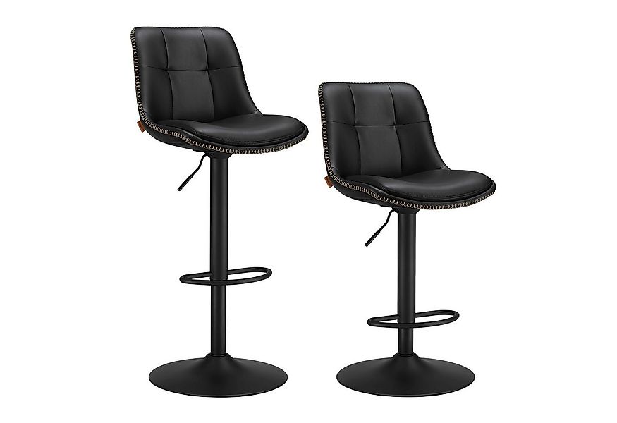VASAGLE Barhocker Barstühle (Set, 2 St), höhenverstellbar, drehbar günstig online kaufen