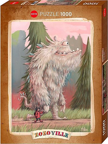HEYE Puzzle Chaperone / Zozoville, 1000 Puzzleteile, Made in Germany günstig online kaufen