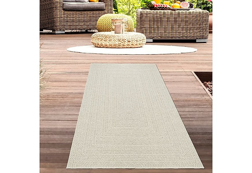 Carpetia Outdoorteppich Teppich Outdoor Wohnzimmer wetterfest rechteckigem günstig online kaufen