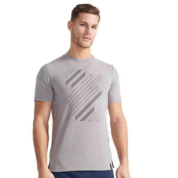 Superdry Flex Graphic Kurzarm T-shirt XL Frost Grey günstig online kaufen