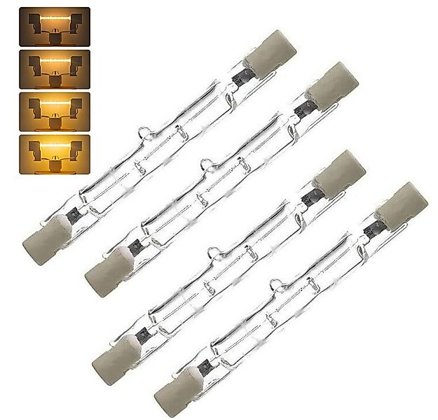 QUBEBU LED Flutlichtstrahler R7s Halogenstab 78mm 118mm Halogen Flutlicht L günstig online kaufen