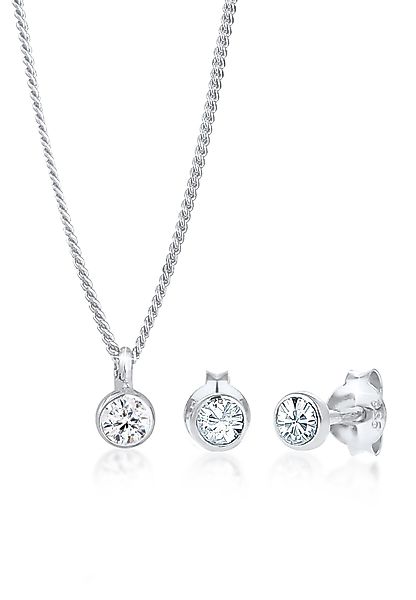Elli Schmuckset Basic Solitär 925 Sterling günstig online kaufen