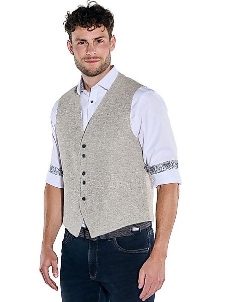 Engbers Anzugweste engbers Herren Sakko-Weste slim fit, Beige günstig online kaufen