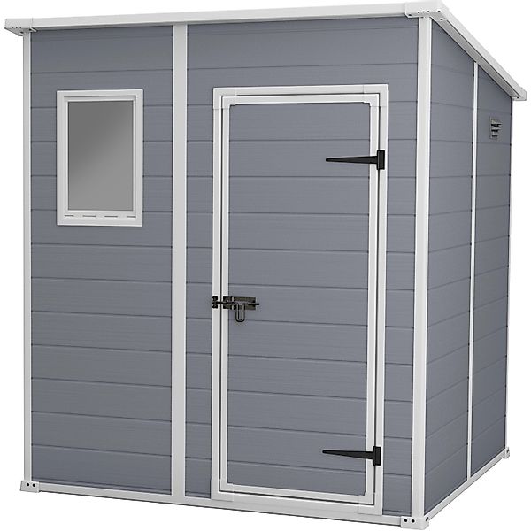 Keter Kunststoff-Gerätehaus Anthrazit 3,06 m² günstig online kaufen