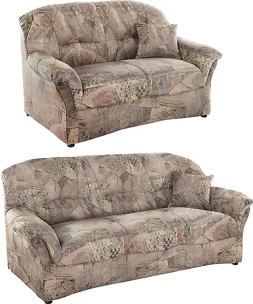 DOMO collection Polstergarnitur Bahia, (Set), 3-Sitzer günstig online kaufen