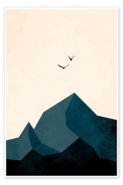 Posterlounge Wandbild Zugspitze II, KUBISTIKA, erhältlich als Poster, Leinw günstig online kaufen