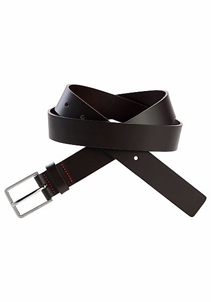 HUGO Ledergürtel "Gael Sz30" mit Logoprägung günstig online kaufen