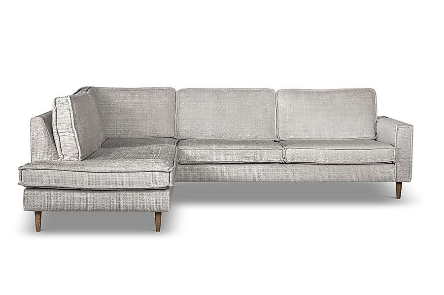 Home affaire Ecksofa "Pinto Skandi, 290 cm, Chenille, Struktur, Ottomane li günstig online kaufen