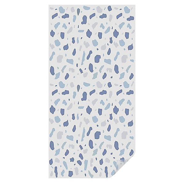 Tulup Buntglasfolie Blaue Muster Fensterfolie Buntglas 50x100 cm Blau Fenst günstig online kaufen