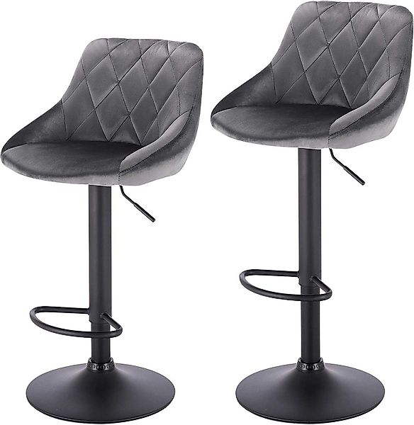 Woltu Barhocker (2 St), höhenverstellbar, drehbar, günstig online kaufen