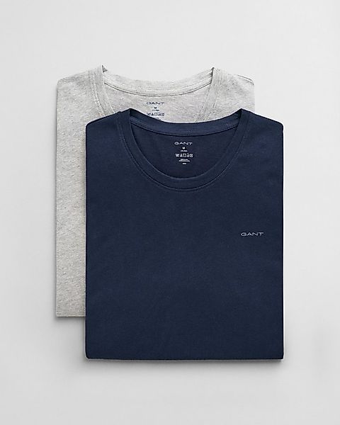 Gant Kurzarmshirt C-NECK T-SHIRT 2-PACK Mit Rundhalsausschnitt günstig online kaufen