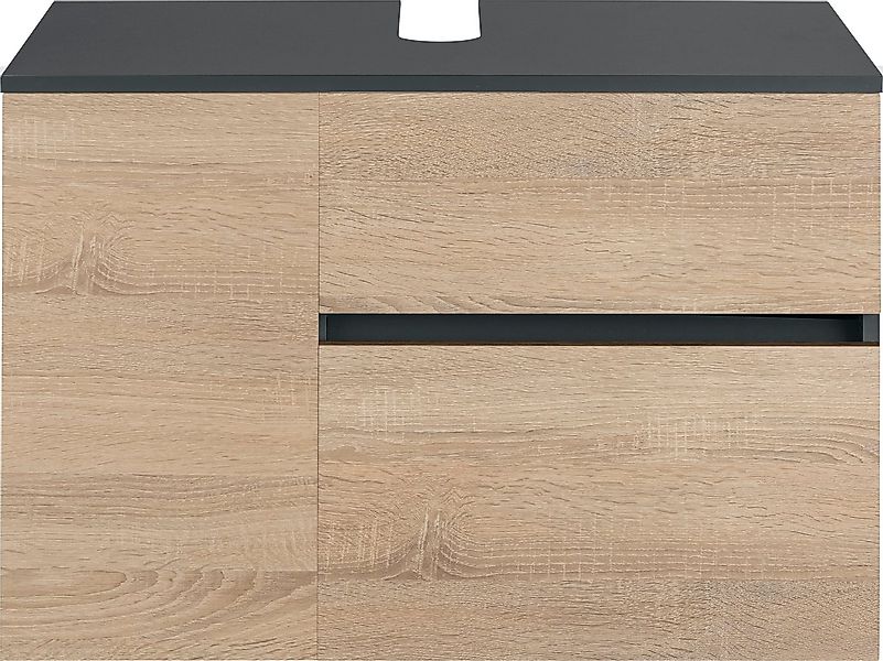 Home affaire Waschbeckenunterschrank Wisla für Wandmontage, Siphonausschnit günstig online kaufen